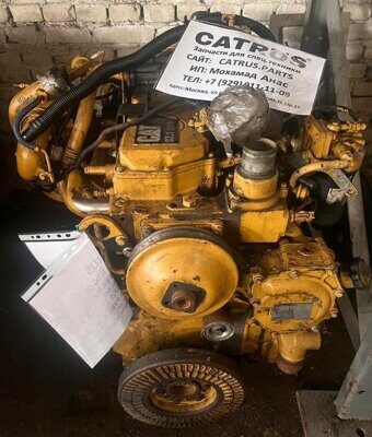 Двигатель Caterpillar C7.1 ДВС 770 CAT 3683157 В сборе 2011 Б/У